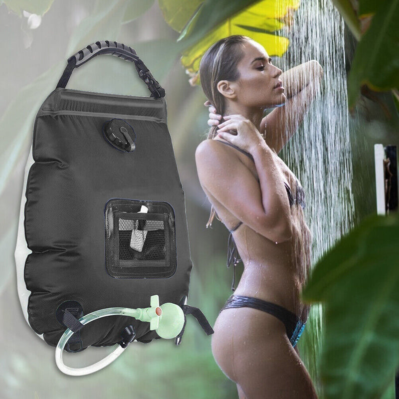 20L Outdoor Camping Shower Bags Foldable Travel Hiking Picnic Water Bathing Bags
