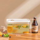 Large Cold Kettle Refrigerator with Faucet Lemonade Beverage Dispenser (5L)