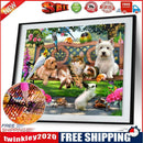 5D DIY Diamond Painting Animal Park Cross Stitch Embroidery Rhinestones