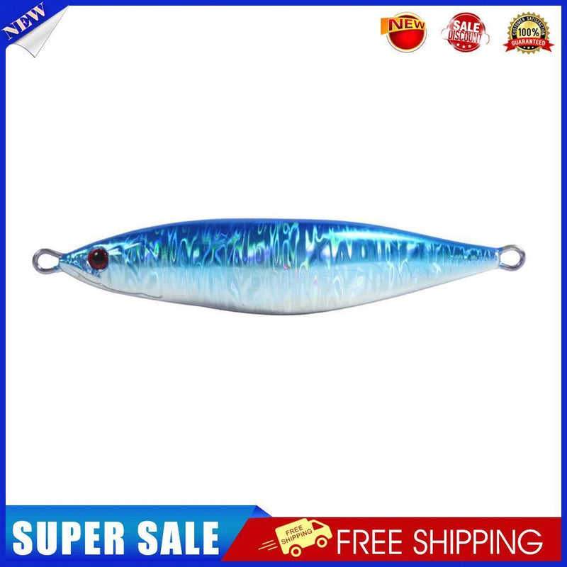 S Shaped Luminous Fishing Lure 12cm 160g Metal Artificial Bait (JIG81-6)
