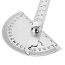 15cm`180 Degree Adjustable Protractor multifunction stainless steel angle r W LR