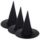 Children Gift Dress Party Costume Headwear Wizard Cap Black Halloween Witch Hat