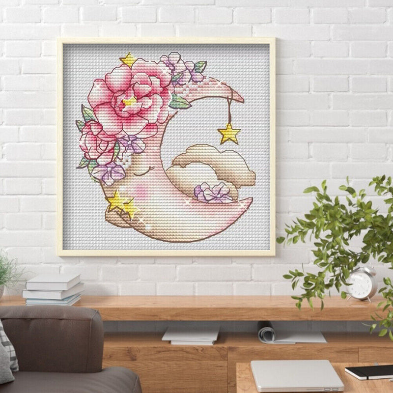 Partial Cross Stitch DIY 11CT Counted Sky Handmade Needlework Kits (X004)