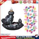 Backflow Incense Burner Ceramic Waterfall Smoke Censer Home Office Decor Newly