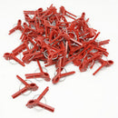 50pcs Plastic Grafting Clips Garden Vegetable Eggplant Vine Clamp (Round) Newly