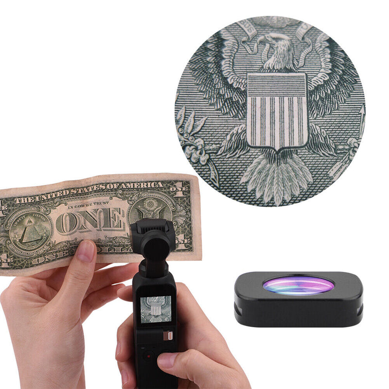 Magnetic Macro Lens for DJI Pocket 2 Micro Lens Gimbal Camera Accessories