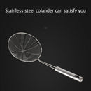 Stainless Steel Skimmer Wire Colander Spicy Noodle Fishing Line Leak Spoon