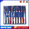 9pcs Colorful Ergonomic Crochet Hooks Soft Handles Sweater Needles (Bubble)