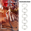 5pcs MTB Road Bike Bicycle Headset Stem Aluminum Alloy Washer Spacer Ring Gasket