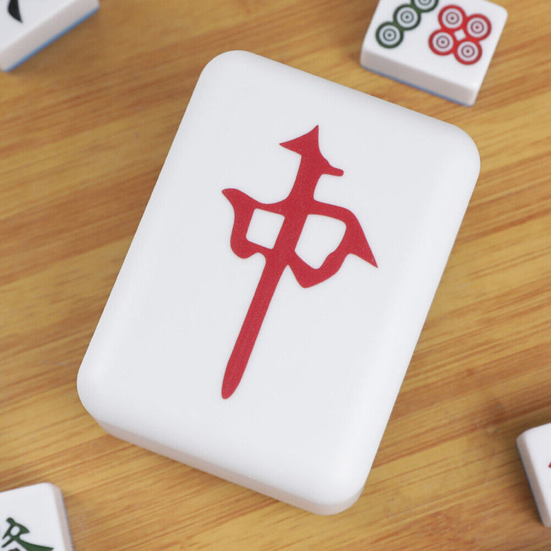 Mahjong LED Night Light Rechargeable Atmosphere Lamp Desk Bedroom Decor (A)