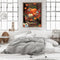 DIY Pumpkin and Bird Oil Paint by Numbers Drawing on Canvas Pictures Home Decor