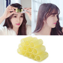 12pcs/set Plastic Hair Curler Roller Large Grip Styling Roller Curlers Hairdress