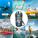 #A Camouflage Swimming Bag Waterproof Dry Sack Storage Pouch for Trekking Boatin