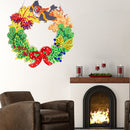 DIY Diamond Art Flower Wreath Mosaic Hanging Craft Rhinestone Wreathes Gifts