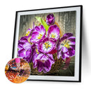 5D DIY Full Drill Diamond Painting Flower Cross Stitch Craft Kits Home Wall A