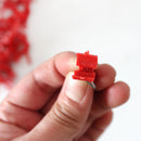 50pcs Plastic Grafting Clips Garden Vegetable Eggplant Vine Clamp (Round) Newly