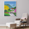 Paint By Numbers DIY Mountain Hut Hand Painted Canvas Picture Home Wall Decor
