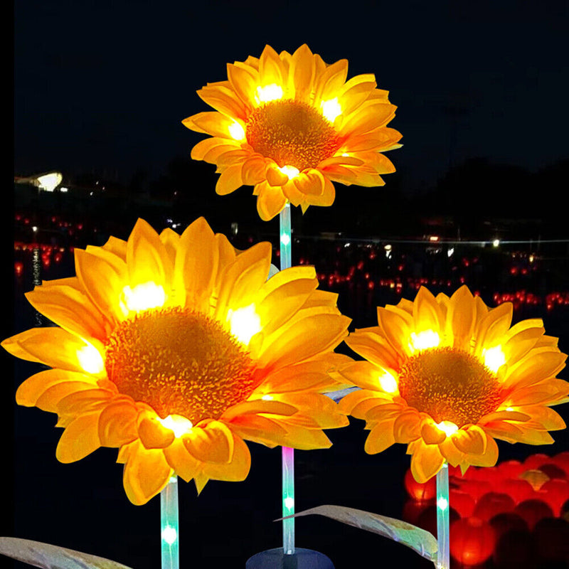 Waterproof Sunflower Lawn Light Yard Garden Decoration Outdoor Landscape