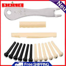 15pcs Acoustic Guitar Bridge Pins Nail Puller Remover Guitar Saddle Nut Set