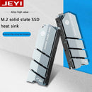 JEYI ColdFish-Gray NVME NGFF SSD Heatsink PC Hard Drive Heat Dissipation Cooler