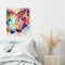 Hand Painted Oil Paint by Numbers DIY Horse Drawing Wall Hanging Decoration