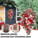 Christmas Wreath Garland Candy Cane Bow Ornament Front Door Wall Home Decor.