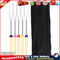 5x Outdoor BBQ Forks Stainless Steel Telescopic Camping Barbecue Sticks Newly