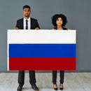 Russia Flag - Vivid Color & Fade Proof - House Decoration Banner (90x150cm)