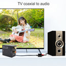 Optical Digital Stereo SPDIF Toslink Coaxial Signal to Analog Adapter (C) Newly