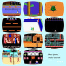 YouN Retro Handheld 4 Keys Games Console Built-in 620 Classic Games for NES EU