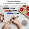 Oiliness Non-Fading & Waterproof Marker Pen Non-Erasable Marker Pen (D) Newly