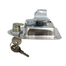 Rear Fixing Cabinet Lock RV Handle Latch Trailer Paddle Door Latch Handle Lock