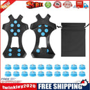 1 Pair 10 Teeth Snow Ice Claws w/ Nails Non-Slip Crampons Ice Gripper (XL)