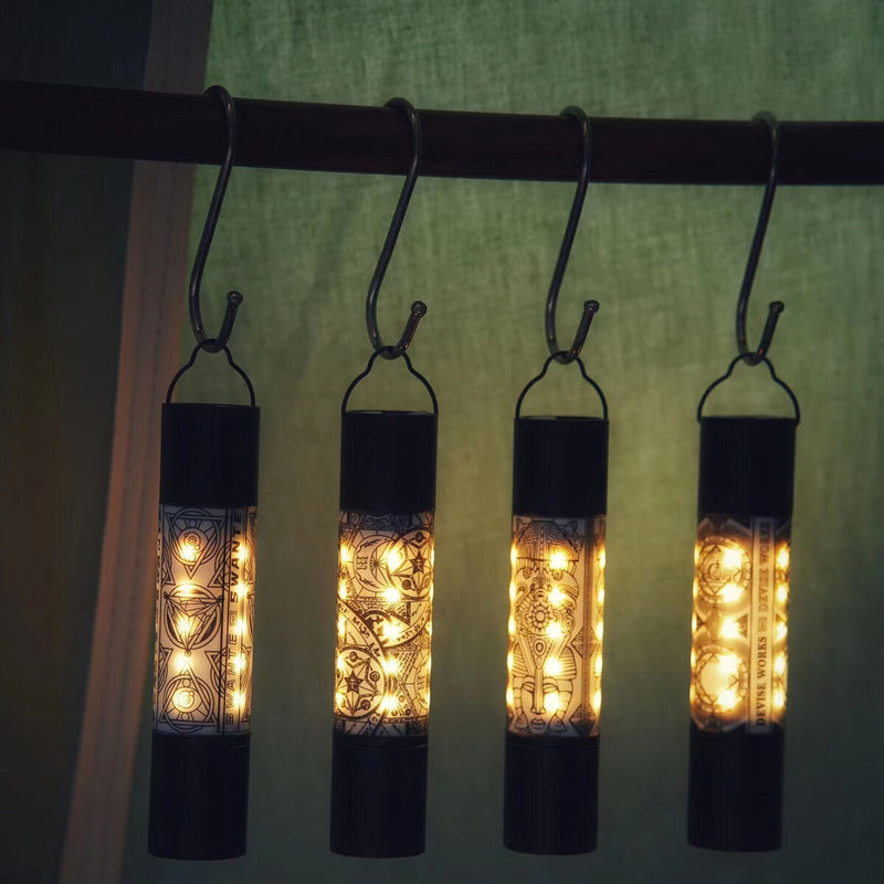 LED Camping Lantern Multifunctional Survival Tent Flashlight with 6 Light Modes