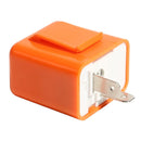2 Pin Adjustable LED Indicator Flasher Relay Module for Motorcycle Motorbike