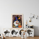 Diamond Painting 5D DIY Pumpkin Goblin Full Round Drill Rhinestone Picture