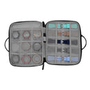 Portable Watch Strap Storage Bag Organizer Watchband Holder Box (Gray) Newly