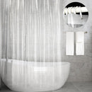 Accessaries Shower Curtain Bath Supplies Water Splash Resistant PEVA Plastic