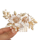 Jewelry Wedding Party Bridesmaid Tiara Hair Combs Flower Hair Pin  Bridal Clips