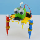 Mini Doodle Robot DIY Educational Physics Experiment Toys Gift for Children