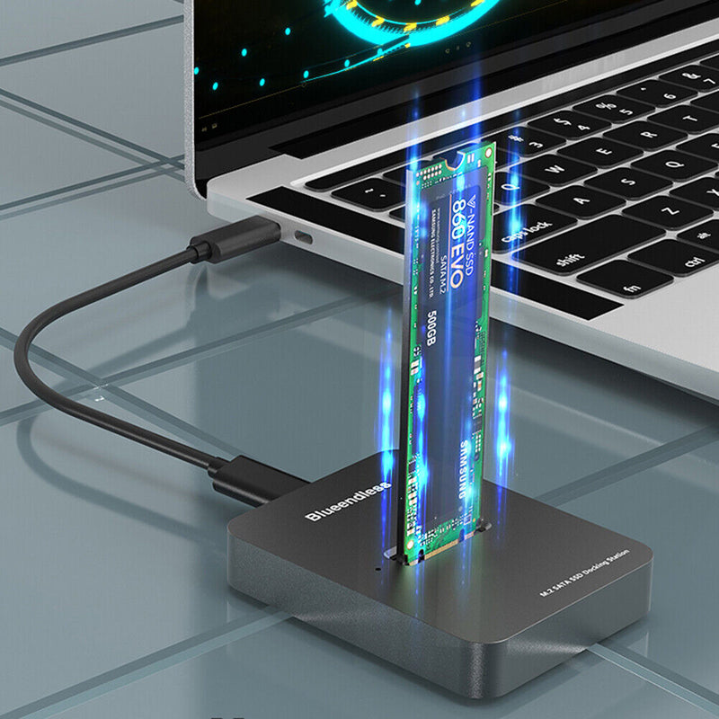 Blueendless SD02 Type-C SSD Docking Station 10Gbps M.2 NVME Reader Adapter