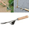 Heavy Duty Hand Weeder Weeding Weed Remover Puller Forks Metal Tool Garden E3H7