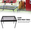 Reusable Outdoor Iron Net Table Camping BBQ Picnic Cooking Grill Mat Racks Newly