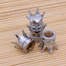 2pcs Bicycle Tire Valve Cap Crown Shape Bike Auto Tyre Wheel Stem Air Valve C