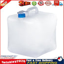 Collapsible Water Container Outdoor Hiking Fishing Camping Water Bag (20L) Newly