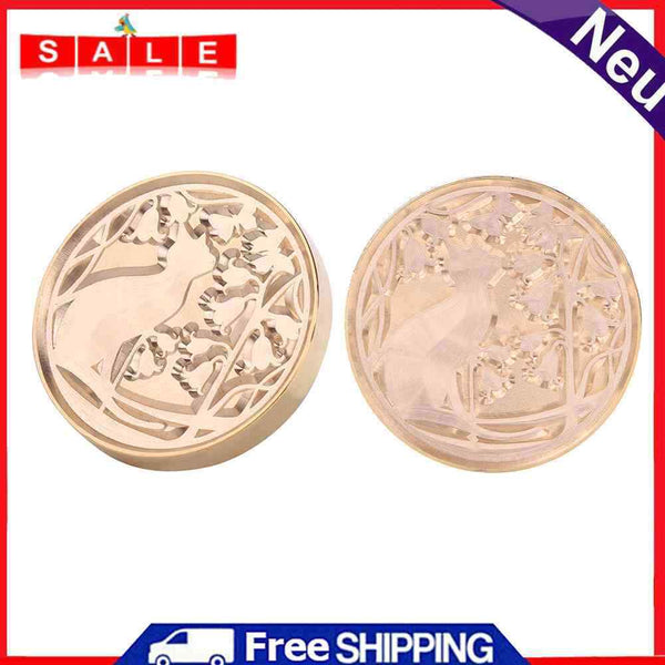 Retro Wax Seal Stamp Replace Copper Head Envelope DIY Sealing Wax Decor Craft