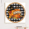 pumpkin Diamond Painting Full Round Rhinestone Wall