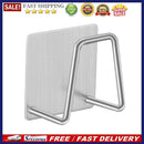 Stainless Steel Sink Sponge Holder Self Adhesive Drain Drying Rack Drainer To