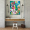 Painting By Numbers DIY Birds Flowers Canvas Oil Art Picture Home Room Decor Kit