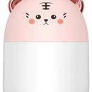 Air Humidifier Cute Tiger Aroma Diffuser with Night Light Cool Mist (Pink)